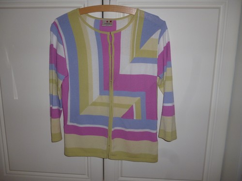 Unusual Next Cardigan multi-coloured Sz 12 pre-owned
