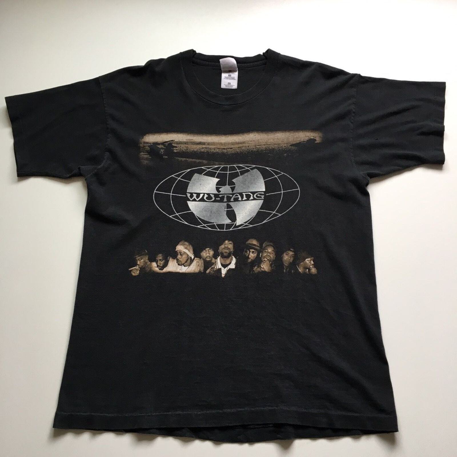 Crazy Vintage 90s Wu-Tang Forever Graphic Promo Rap T Shirt Mens XL Rare FOTL