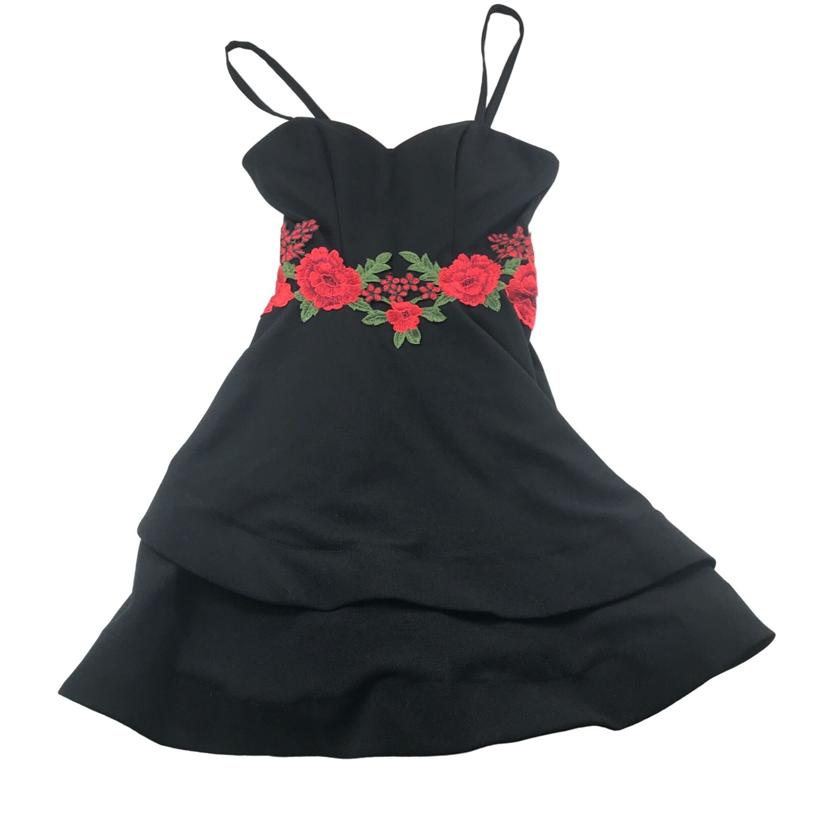 Vintage Y2K B. Smart Fit & Flare Dress Juniors Size 1… Gem