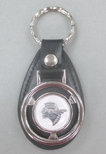 White Wsilver Pontiac Chief Mini Steering Wheel Leather Keyring 1932 1933 1934 White Wsilver Pontiac Chief Mini Steering Wheel Leather Keyring 1932 1933 1934