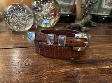 James Reid Ltd Sterling Silver Silver Belt Buckle 27-29-1.25/.75    