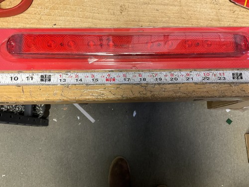 Optronics LED Waterproof ID Light Bar-Ultra Thin DOT 80” Wide Trailers - Picture 7 of 7
