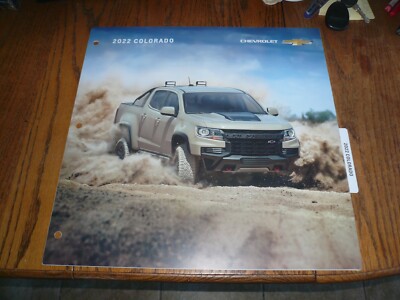 2022 Chevrolet Colorado Dealer Showroom Sales Presentation Package - Poster