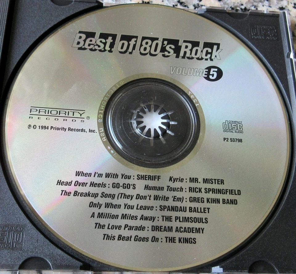 When I'm With You Sheriff Love Parade Dream Academy Plimsouls Kings RARE 80s CD - Image 2 of 2