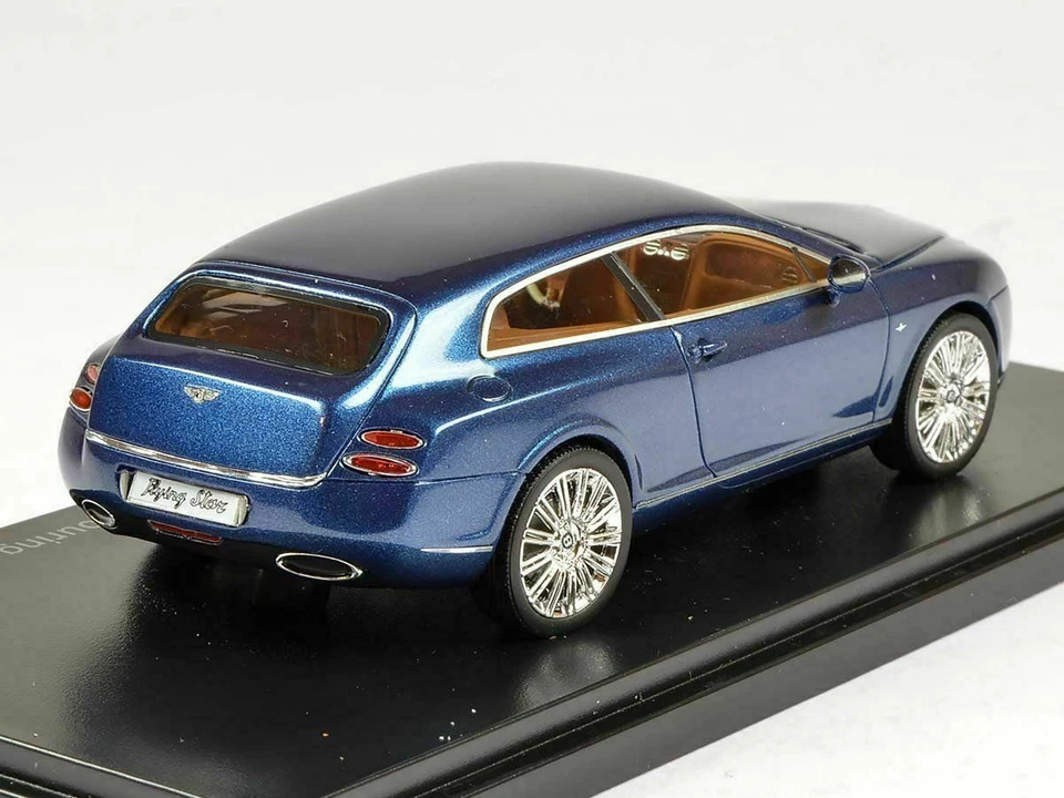 BENTLEY CONTINENTAL FLYING STAR DI TOURING 2010 BLU METAL NEO 44217 1/43 RESINA - Immagine 3 di 3