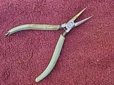 Vintage Utica  4-3/4" Needlenose Jewlers Watchmaker Eletronics Pliers