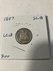 1857 seated liberty dime