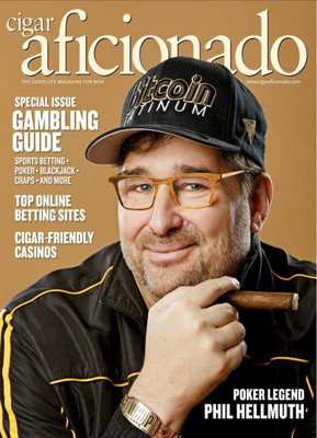 CIGAR AFICIONADO MAGAZINE | MAY/JUN 2022 | GAMBLING GUIDE - PHIL HELLMUTH