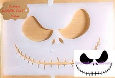Creepy Face stencil Airbrush art stencil artists creepy face template