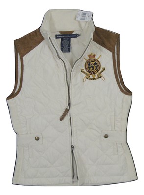 ralph lauren quilted vest womens