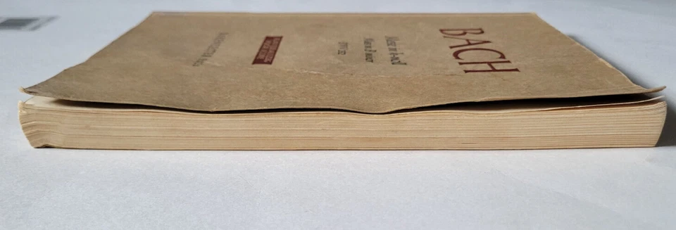 Libro de partituras Bach Mass in B Minor Vocal Score Messe in H-Moll BWV 232 1961 Foto 3 de 4