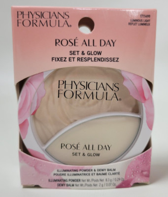 Physicians Formula Rose All Day Illuminating Powder Dewy Balm Light 1711499