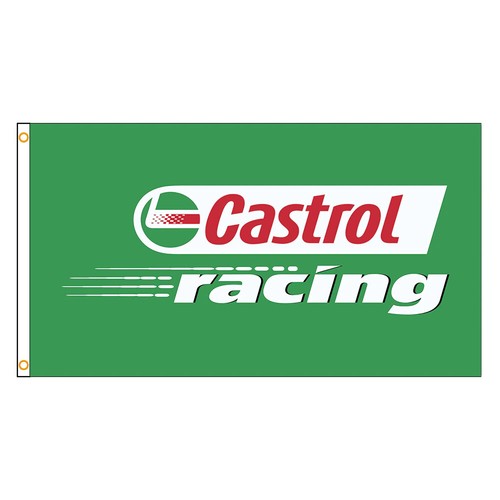 Castrol racing flag Wakefield choose variant 90x150cm or 60x90cm/3x5ft or 2x3ft - Picture 6 of 9