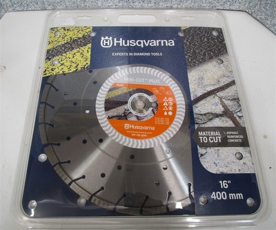 HUSQVARNA 585580802 Vari-Cut Plus Diamond Saw Blade 400mm 16'' Asphalt Concrete