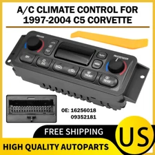 For 1997-2004 C5 Corvette 5.7L NEW A/C Climate Control HVAC 09352181 16256018