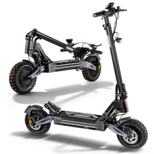Dual Motor Electric Scooter for Adults 42Miles 45MPH 4000W 11''Off-Road Escooter