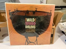 SEALED WILD STEREO DRUMS ON CAPITOL ST 1553 1961 M