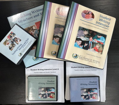 IEW Writing Structure and Style - Complete Levels A & B - Student & Teacher -NEW