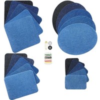 Jeans Flicken AufbüGeln Stoffflicken Reparaturflicken Patches Set 20 StüCk