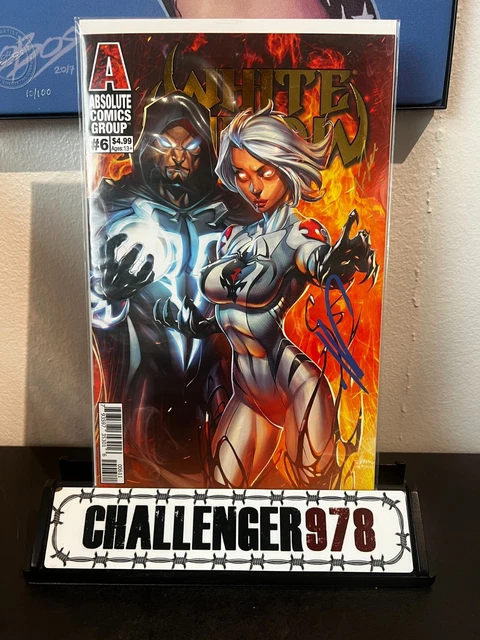 WHITE WIDOW #6 Ale Garza SIGNED Spot Foil w/ COA - Tyndall