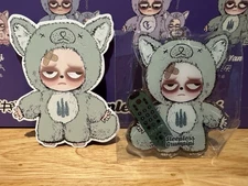 Authentic Sleepless Grumpipi Blind Box Vinyl M.A TOYS Sealed Bag YANYAN green