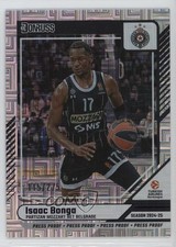 2024 Panini Donruss EuroLeague Press Proof Purple 115/275 Isaac Bonga #138 14mf