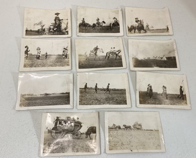 101 Ranch Wild West Show Personal Pictures Estate Fine 101 Flag Native Americans