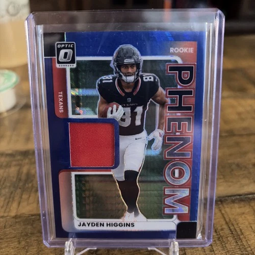 2025 Donruss Optic Jayden Higgins Base (RAW)