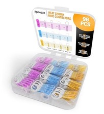 Pcs Heat Shrink Wire Connectors Kit- Electrical Waterproof Crimp Terminals 96