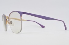 Ray Ban Eyeglasses RX6422 3045 Top Matte Violet On Shiny Gold, Size 49-19-140
