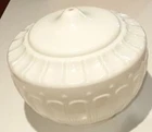 New ListingAntique Milk Glass Ceiling Light Cover, 5½-inch diameter opening (no hardware)