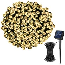 Waterproof 5M-20LED Solar LED Fairy Lights Tree Decor LED Lights# Warm White