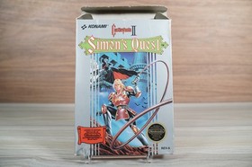 Castlevania II: Simon's Quest for NES Nintendo completo di scatola CIB ottime condizioni