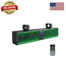 25-inch UTV Sound Bar with RGB Lights and 200W Power Waterproof Audio Solution