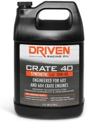 Driven Racing Oil OilDriven Motor Oil, Crate 40, 10W40,... 