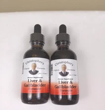 🌻 Dr Christopher's Orginal Formulas - Liver & Gallbladder - 2 Bottles