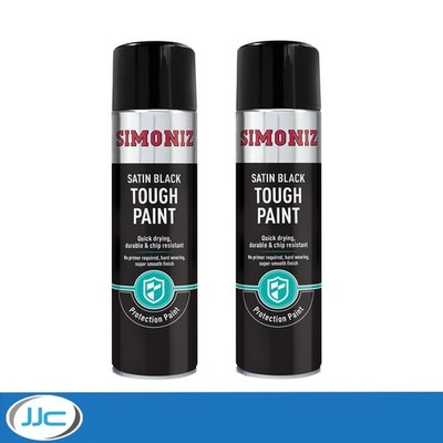 Simoniz Packung 2 x 500 ml Tough Black Satin Paint