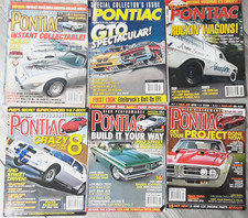 Lot 2 High Performance Pontiac Magazine Lot Of 6 Issues Early 2000s
