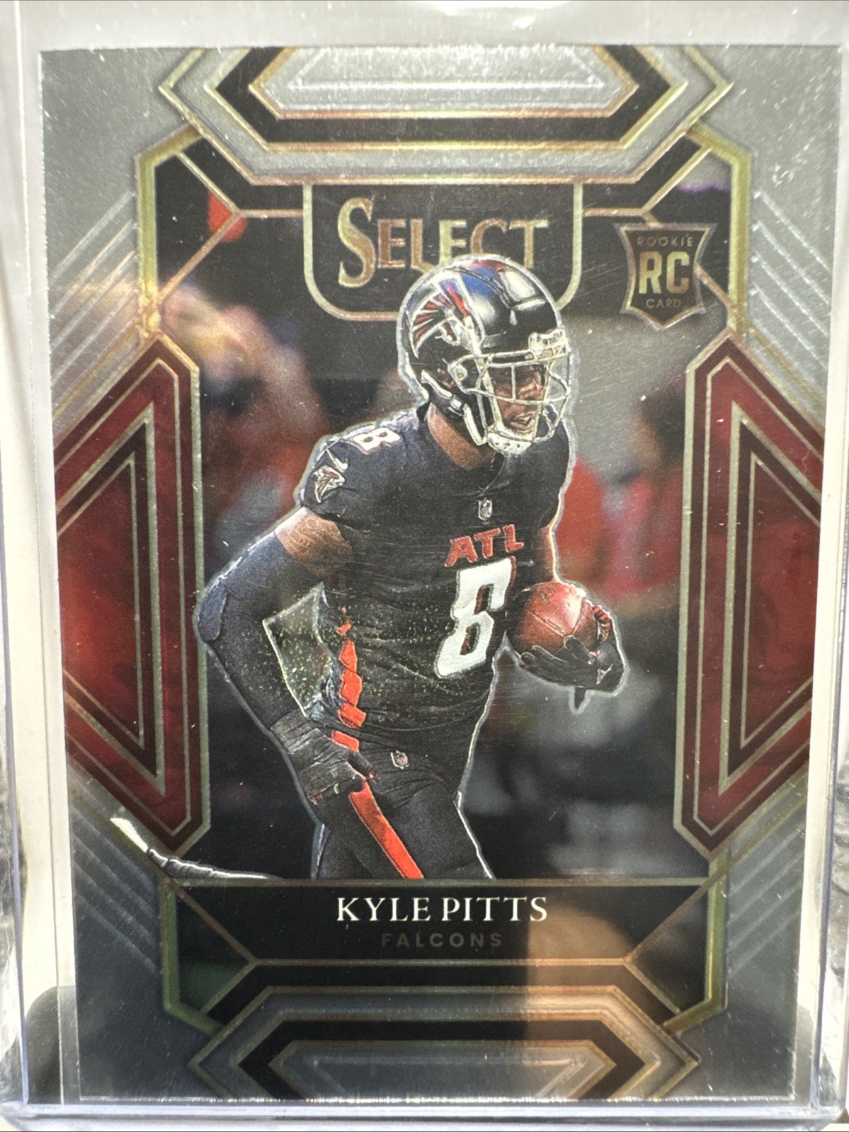 2021 Panini Select - Club Level Kyle Pitts #246 Silver Prizm (RC)