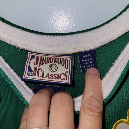 Vintage BOSTON CELTICS Hardwood Classics Retro Mini Jersey Dress NBA WOMEN'S Med - Picture 5 of 9