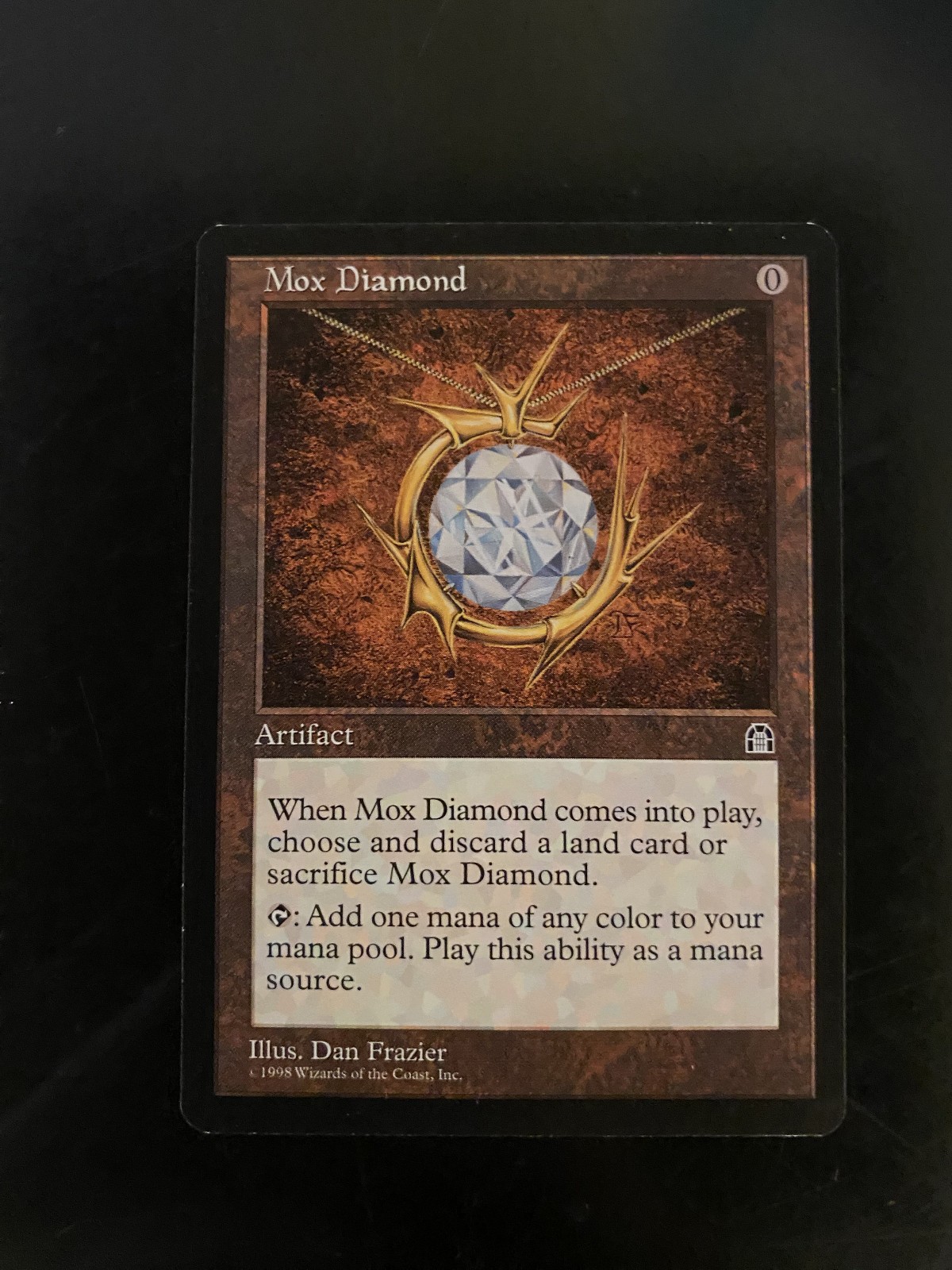 Mox Diamond Stronghold MTG Magic: The Gathering Reserve List - NM Near Mint