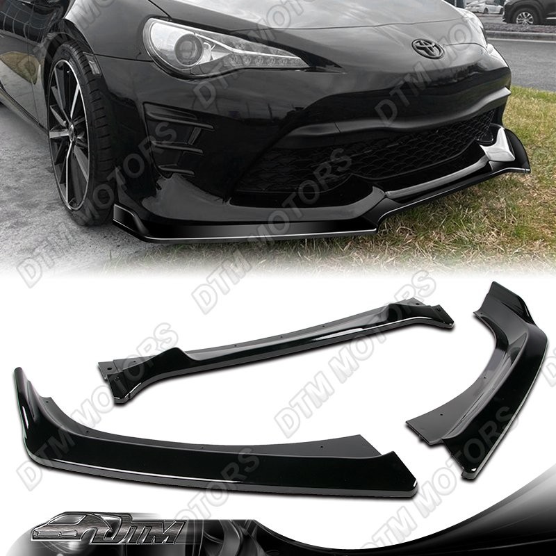 For 2017-2020 Toyota 86 CS-Style JDM Painted Black Front Bumper