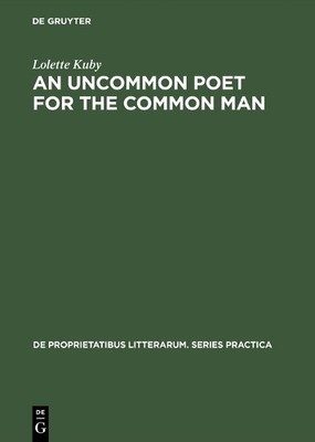 An Uncommon Poet for the Common Man - 9789027927200