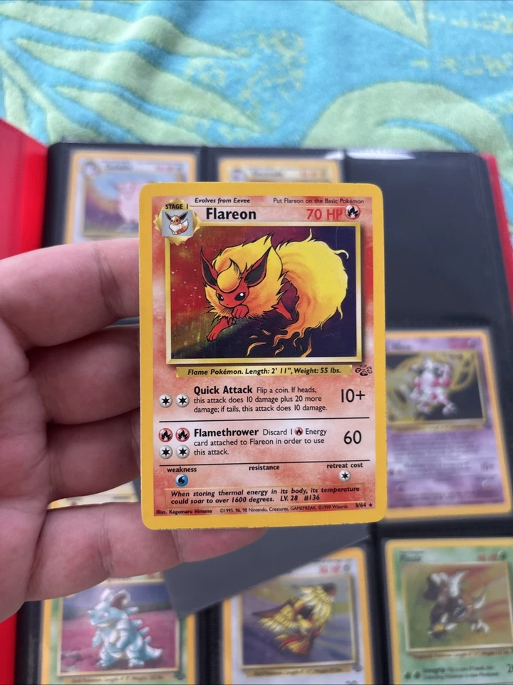 Jungle 100% Complete Set 64/64 - Vintage 1999 Pokemon Cards Original Excellent - Image 4 of 4