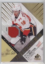 2016 SP Game Used Authentic Rookies Gold Material 93/399 Oliver Kylington 0tj9