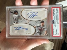 2025 DYNAMIC DUALS MALLOY/SWEENEY /75 DUAL AUTOGRAPH-SILVER PSA 10