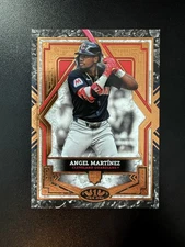 2025 Topps Tier One Angel Martinez Rookie #82 Clevland Guardians
