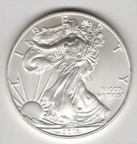 2011 WALKING LIBERTY AMERICAN EAGLE .999 FINE SILVER DOLLAR COIN 1oz. $1 USA