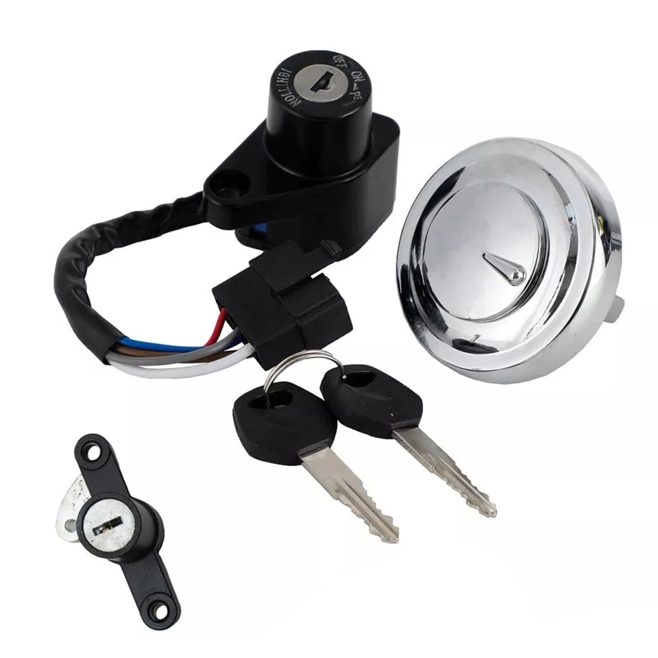 Ignition Switch & Fuel Gas Cap For Kawasaki Vulcan VN900 Custom Classic LT 06-22 - Image 2 of 4