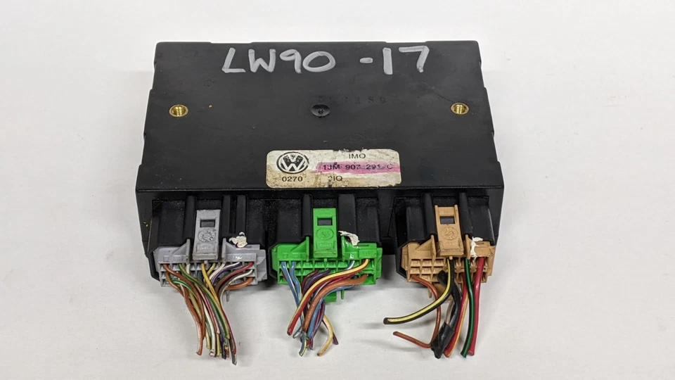 1999-2001 Volkswagen VW Golf Theft Lock Comfort Control Module 1C0962258P OEM - Image 2 of 2